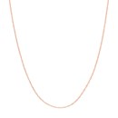 10K Rose Gold 0.6 mm Rope Chain w Spring Ring - 18in.