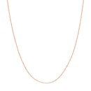 10K Rose Gold 0.6 mm Rope Chain w Spring Ring - 18in.