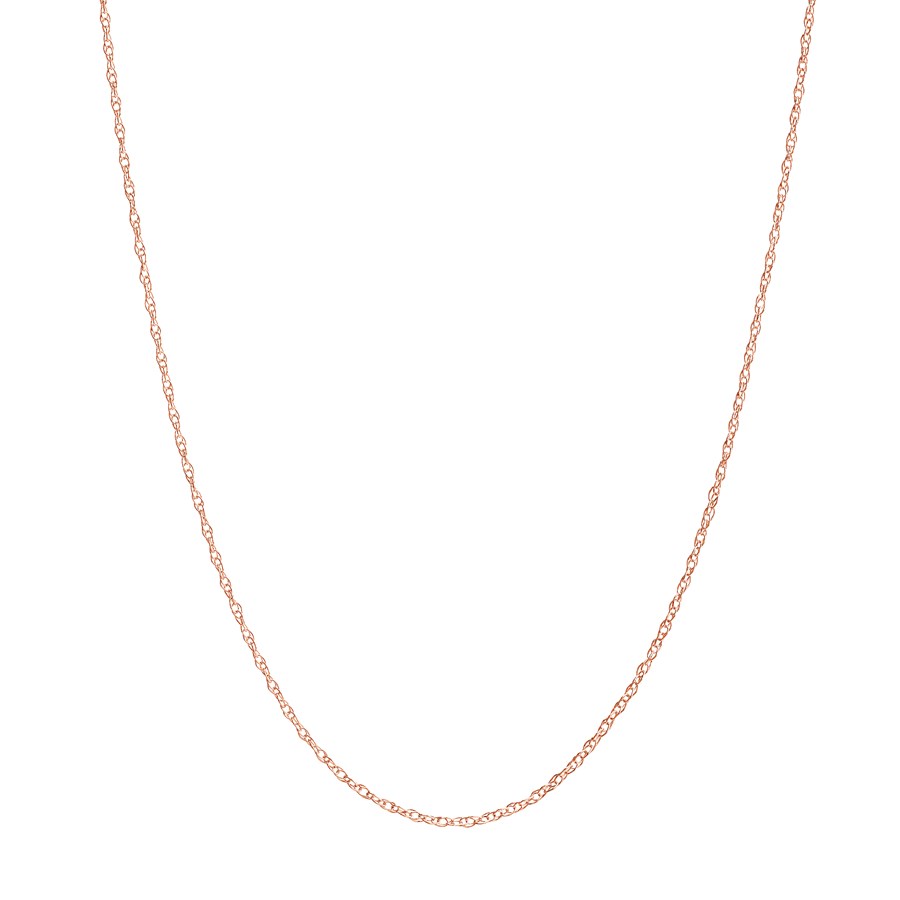 10K Rose Gold 0.7 mm Replacement Rope Chain - 18in.