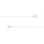 10K Rose Gold 0.7 mm Replacement Rope Chain - 18in.