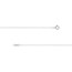 10K White Gold 0.55 mm Box Chain w Spring Ring Clasp - 18in.