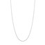 10K White Gold 0.66 mm Box Chain with Lobster Clasp - 16in.
