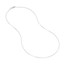 10K White Gold 0.66 mm Box Chain with Lobster Clasp - 16in.