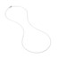 10K White Gold 1.05 mm Cable Chain with Lobster Clasp - 18in.