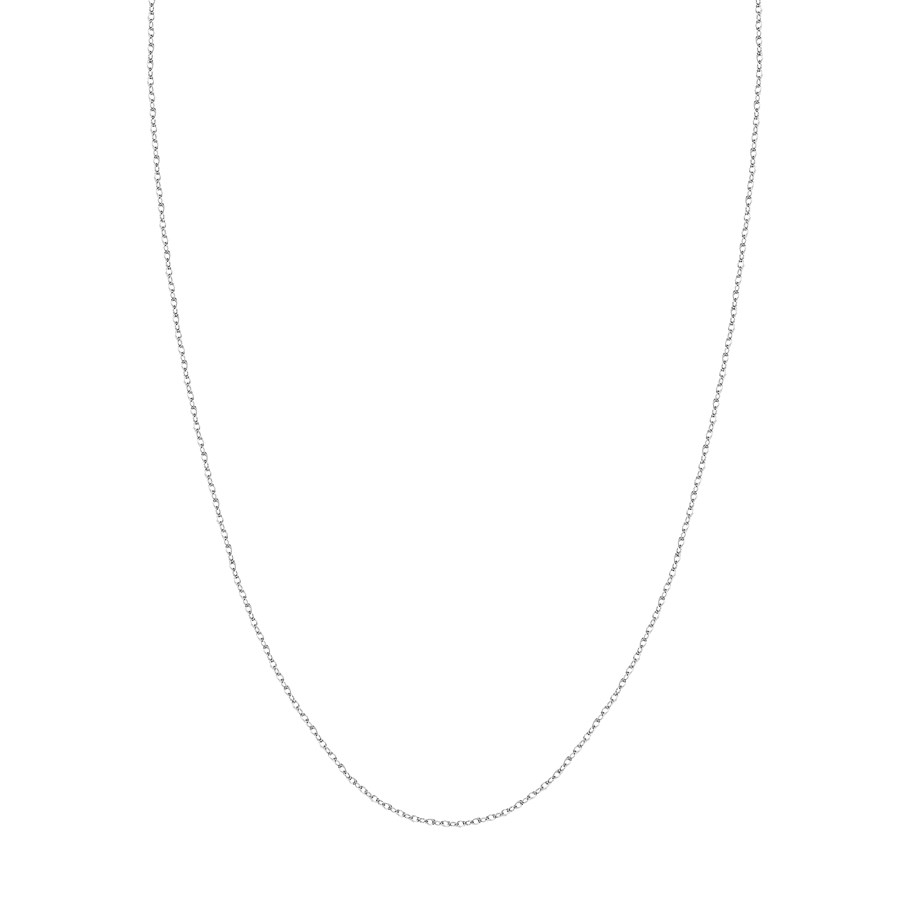 10K White Gold 1.2 mm Replacement Rope Chain - 20in.