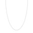 10K White Gold 1.2 mm Rope Chain w Lobster Clasp - 16in