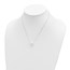 10K White Gold 10-11mm Round White Pearl Rope Necklace - 17 in.