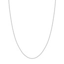 10K White Gold 2 mm Rope Chain with Lobster Clasp - 20in.