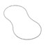 10K White Gold 2 mm Rope Chain with Lobster Clasp - 20in.
