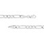 10K White Gold 4.5 mm Concave Figaro Chain - 22in.