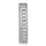 10K White Gold 5/8ct. Diamond Circle Chain Slide