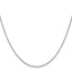 10K White Gold WG 1.2mm Cable Chain - 18 in.