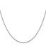 10K White Gold WG 1.2mm Cable Chain - 24 in.