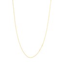 10K Yellow Gold 0.42 mm Box Chain with Spring Ring Clasp - 18in.