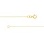 10K Yellow Gold 0.42 mm Box Chain with Spring Ring Clasp - 18in.