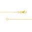 10K Yellow Gold 0.55 mm Box Chain with Lobster Clasp - 16in.