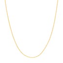 10K Yellow Gold 0.6 mm Rope Chain w Spring Ring - 18in.