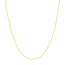 10K Yellow Gold 0.6 mm Rope Chain w Spring Ring - 18in.