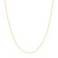 10K Yellow Gold 0.6 mm Rope Chain w Spring Ring - 18in.