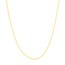10K Yellow Gold 0.65 mm Cable Chain w Spring Ring Clasp - 18in.