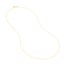 10K Yellow Gold 0.65 mm Cable Chain w Spring Ring Clasp - 18in.