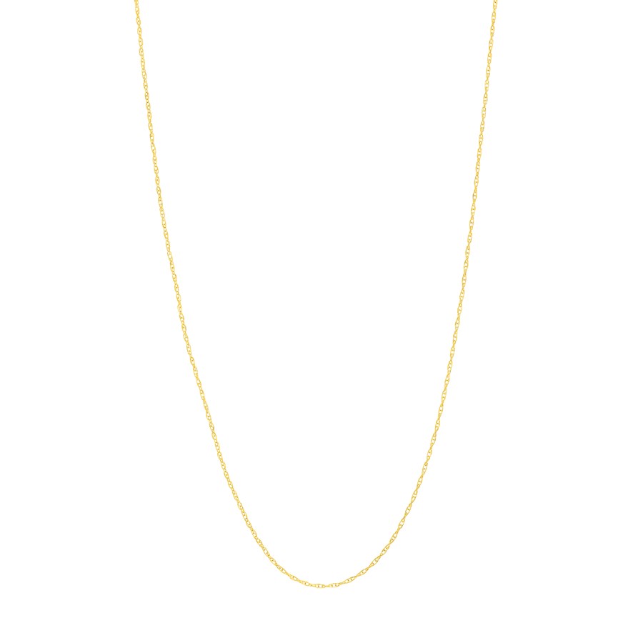 10K Yellow Gold 0.65 mm Replacement Rope Chain - 16in.