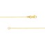10K Yellow Gold 0.95 mm Replacement Rope Chain - 18in
