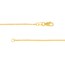 10K Yellow Gold 1.05 mm DC Rope Chain with Lobster Clasp - 18in.