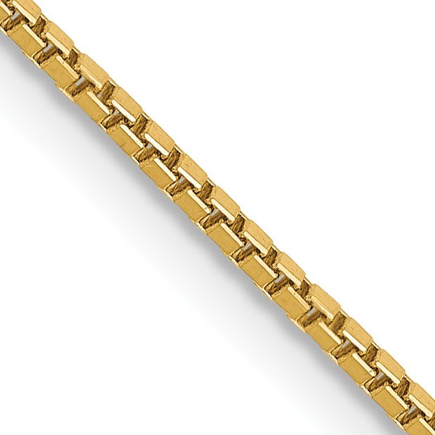 10K Yellow Gold 1.05mm Box Chain - 18 in.