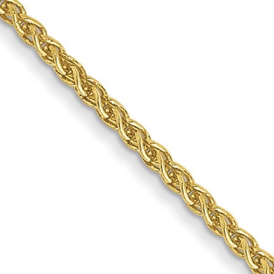 10K Yellow Gold 1.05mm Spiga Chain - 22 in. 10K Yellow Gold 1.05mm Spiga Chain - 22 in.