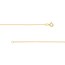 10K Yellow Gold 1.2 mm Replacement Rope Chain - 16in.