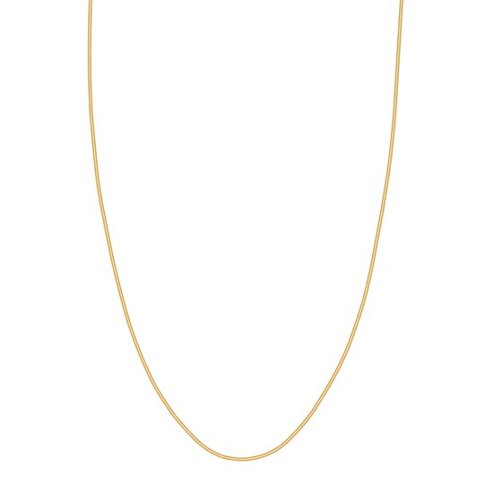 10K Yellow Gold 1.4 mm Snake Chain with Lobster Clasp - 24in.