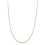 10K Yellow Gold 1.4mm Forzantine Cable Chain - 20 in.