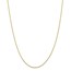 10k Yellow Gold 1.5 mm Diamond-cut Rope Chain - 28 in.