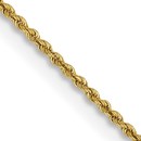 10K Yellow Gold 1.50mm Regular Rope Chain - 16 in.