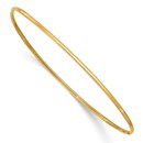 10K Yellow Gold 1.5mm Slip-on Bangle Bracelet - 8 in.