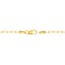 10K Yellow Gold 1.95 mm Diamond Cut Paperclip Chain - 24in.