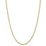 10k Yellow Gold 2.25 mm Diamond-cut Rope Chain - 28 in.