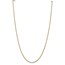 10K Yellow Gold 2.2mm Forzantine Cable Chain - 20 in.