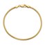 10K Yellow Gold 2.3mm Franco Chain - 8 in.