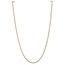 10K Yellow Gold 2.4mm Round Open Link Cable Chain - 16 in.