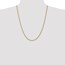 10K Yellow Gold 2.5mm Regular Rope Chain - 24 in.
