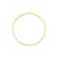 10K Yellow Gold 2.7 mm Concave Open Curb w Lobster Clasp - 8in.