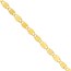 10K Yellow Gold 2.7 mm Diamond Cut Valentino Chain - 20in.