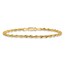 10K Yellow Gold 2.8mm Semi-Solid Rope Chain - 9 in.