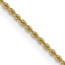 10K Yellow Gold 2mm Regular Rope Chain - 18 in.