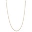 10K Yellow Gold 2mm Round Open Link Cable Chain - 20 in.