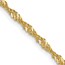 10K Yellow Gold 2mm Singapore Chain - 18 in.