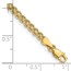 10K Yellow Gold 3.0mm Wide Double Strand Rope Bracelet - 7 in.