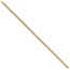 10K Yellow Gold 3.0mm Wide Double Strand Rope Bracelet - 7 in.
